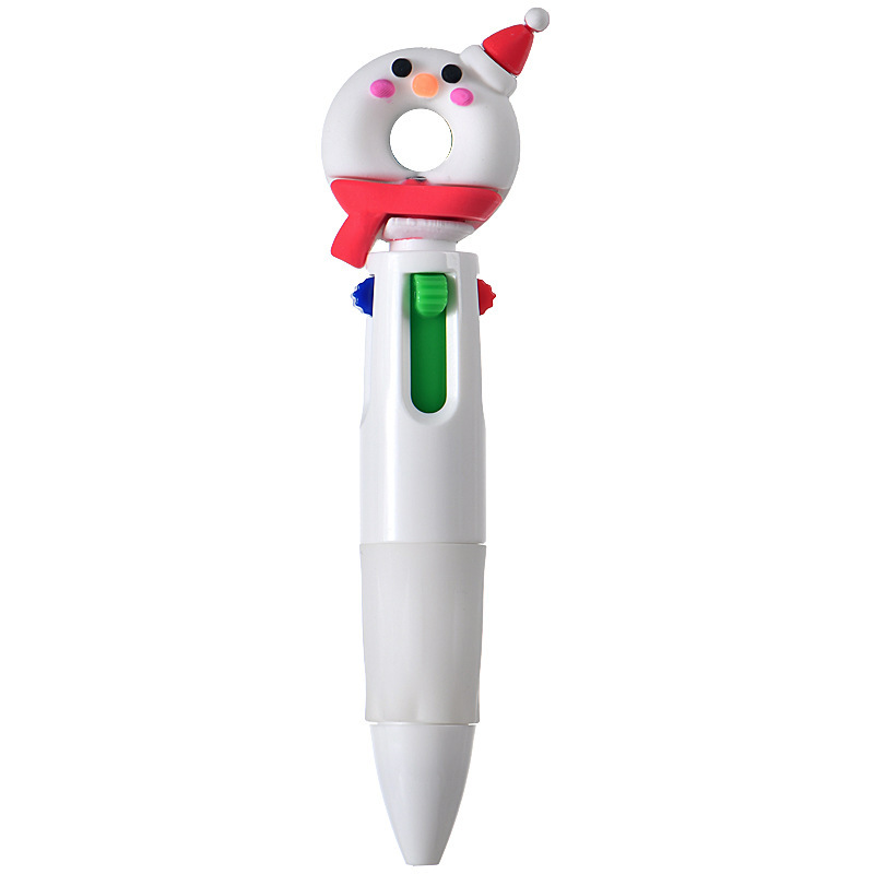 New white christmas wreath with snowman-bullet-type 05
