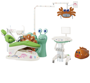 Three way siringa dentale unità per bambini speciali unità dentale sedia per i bambini uso trattamento - Product Image 2