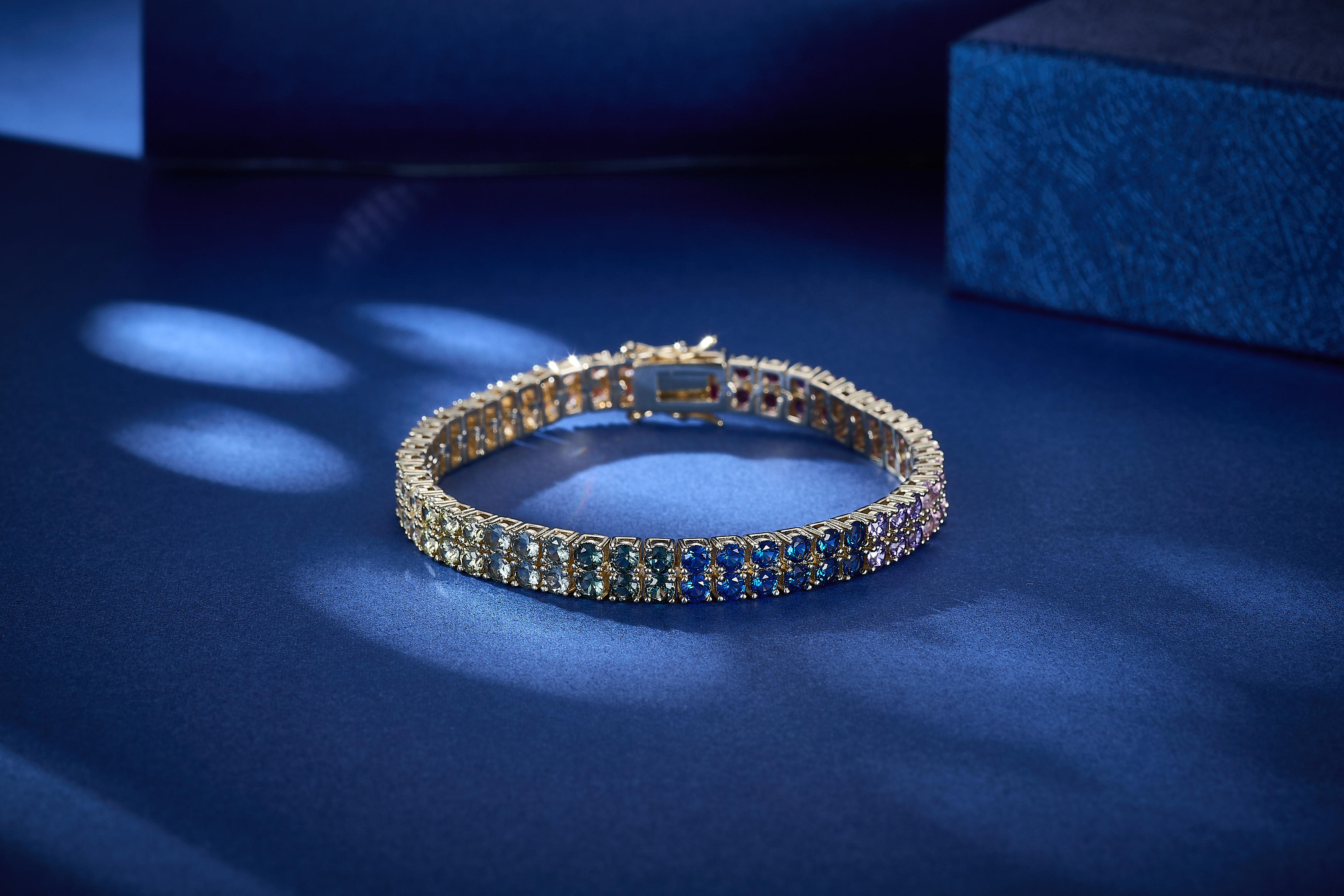 White Plated+Multicolour