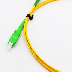 Cable de fibra óptica para dispositivos electrónicos, cable de parche óptico de SC APC a SC APC 2,0mm G652D 1m, directo de fábrica - Product Image 4