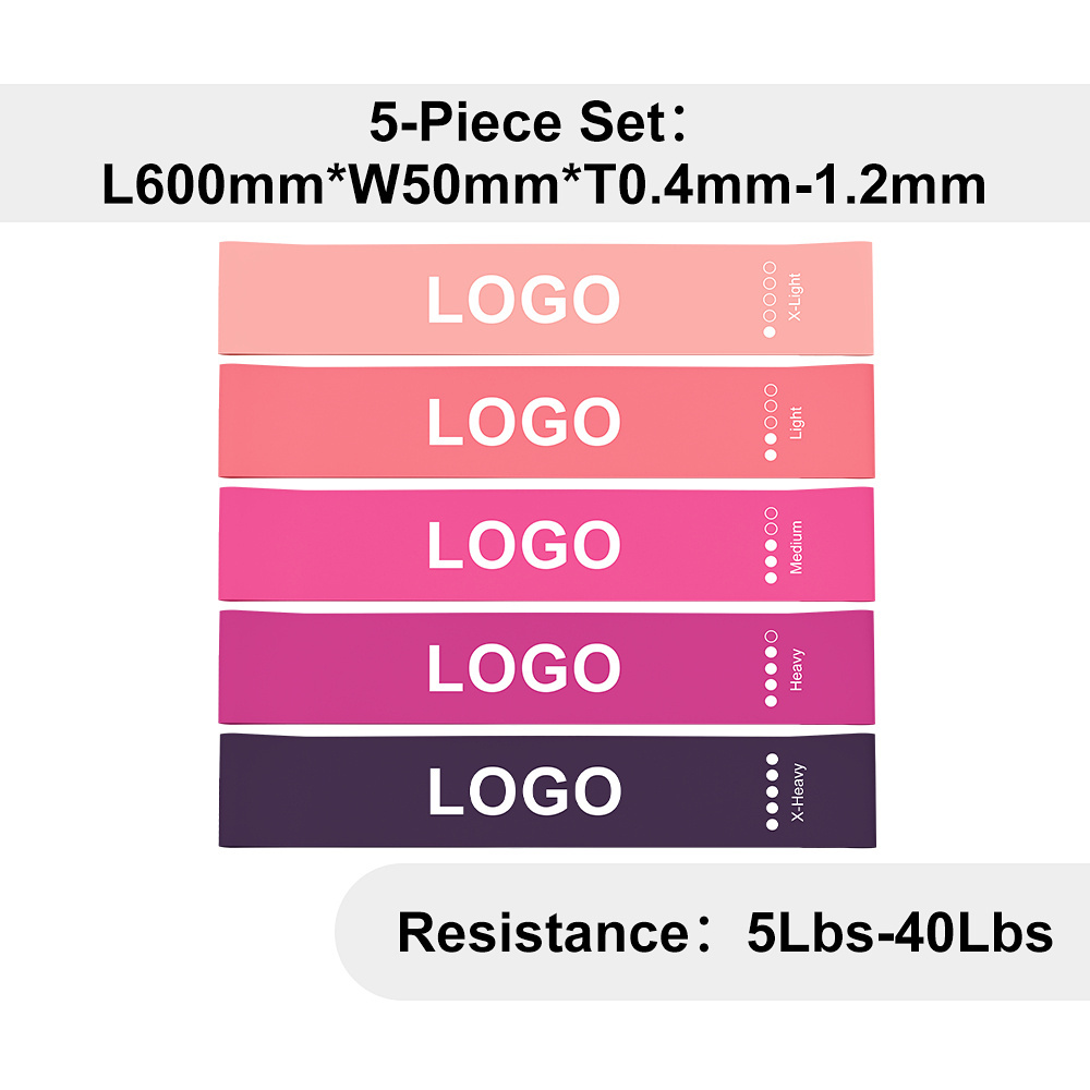 Pink-Purple 5Pcs Set