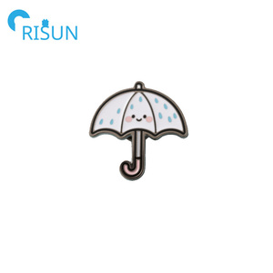 Ghim Cài Ve Áo Tráng Men Mềm Hình Ô Giá Rẻ Từ Nhà Máy Bán Sỉ Quà Tặng Ghim Cài Ve Áo Tráng Men Cầu Vồng Màu Trắng Đỏ - Product Image 6