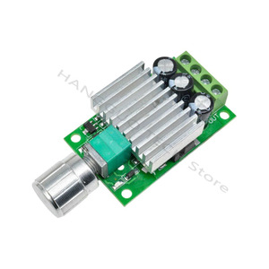 12 v24v 10A PWM DC regolatore del motore regolatore ad alta potenza DC regolazione della velocità temperatura e interruttore di oscuramento - Product Image 3