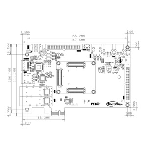2025 recién llegado microfase FPGA ZYNQ Placa de desarrollo ARM XC7Z015 PCIE SFP 7015 PE100XME0715 para uso Industrial - Product Image 4