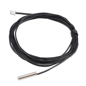 Sensor de temperatura para sistemas de monitoreo de temperatura, sonda RTD IP67 impermeable PRT Pt100 de 150 grados, 2 cables - Product Image 1