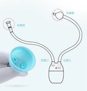 Bébé nez nettoyant ventouse outil Protection enfants bouche aspiration cathéter lavable Type nouveau-né soins de santé aspirador nasal - Product Image 3