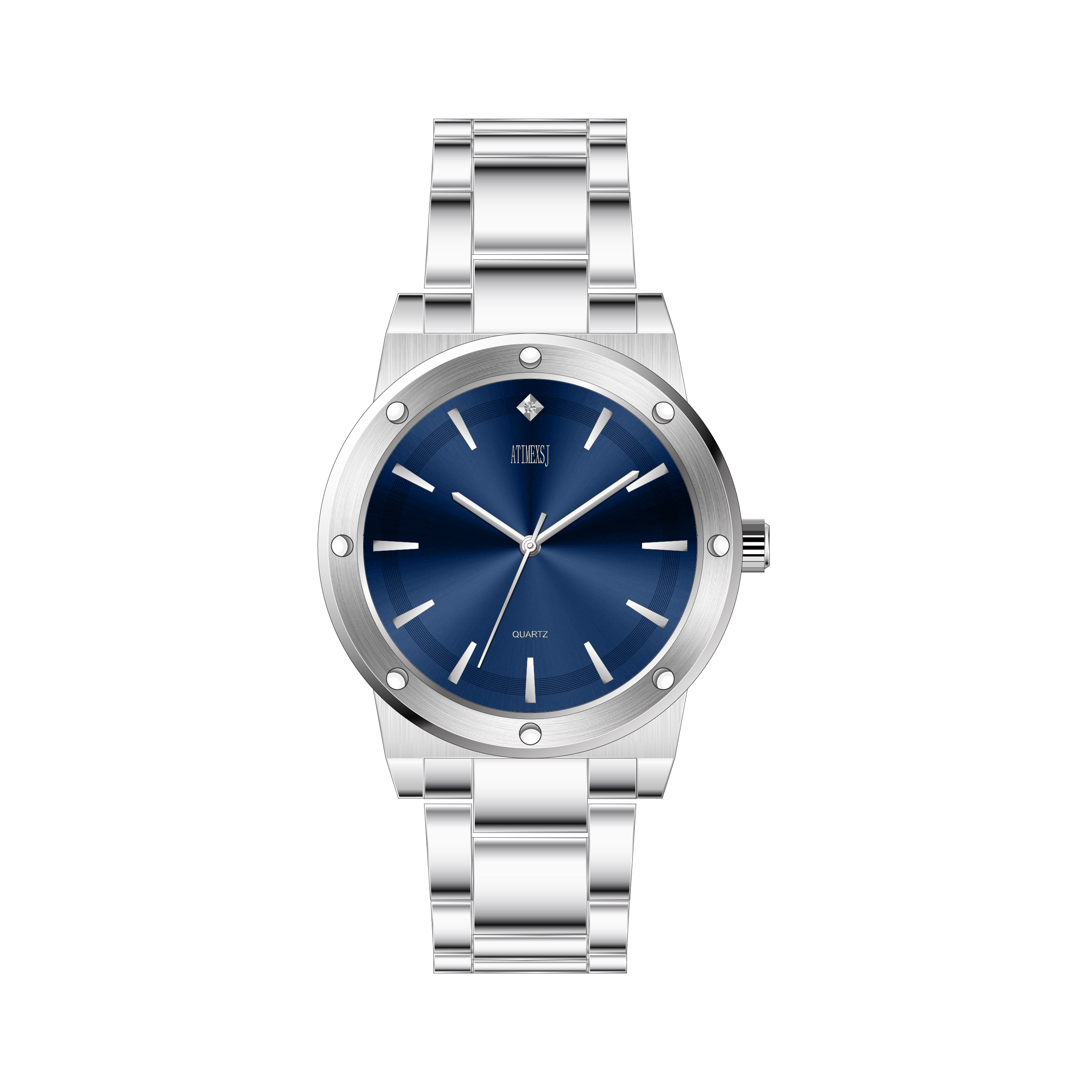 Argent - Bleu