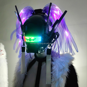 หน้ากากไฟ LED คอสเพลย์แนวพังก์แห่งอนาคต - Product Image 2