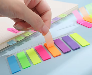 Colored PET Sticky Tabs <strong>Index</strong> Markers Arrow Flags Fluorescent <strong>Index</strong> Tab Stickers for <strong>Notebooks</strong> Small Sticky <strong>Notes</strong> Flags - Product Image 6
