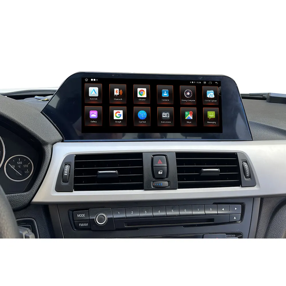 Precio de fábrica 1920*720 Blue Ray 12,3 "Android11 pantalla de actualización para BMW 3 Series 4 Series EVO F30 F32 sistema de navegación GPS para coche