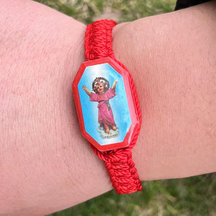 Rouge corde bébé