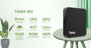 Tanix W2 S905W2 2023 yeni Android 11 akıllı TV kutusu 4GB RAM 32GB ROM dört çekirdekli işlemci 2.4G/5G WIFI 4K Set-Top Box - Product Image 2