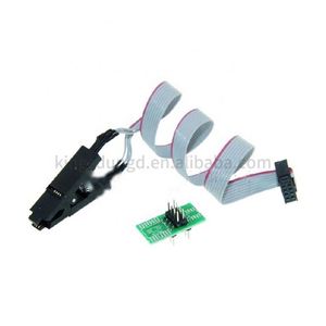SOIC8-Adapter SOP8 FLASH CHIP IC-Testclip-Sockel adapter 24 25 93 Programmierer 24C W25Q SOP8 BIS DIP8 Adapter SPI FLASH - Product Image 2