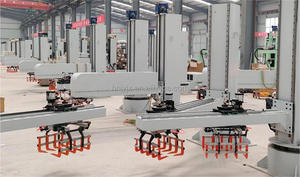 Sistema de paletizador robótico rotativo Robot de lugar de selección de descarga de carga automática de baja inversión