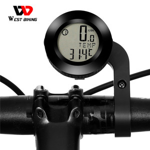WEST BIKING Digital Bicycle <strong>Computer</strong> with Waterproof LCD Display Speedometer and Odometer Smart Sensor Type