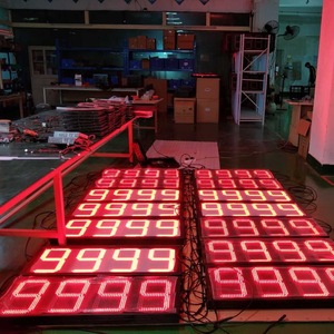 8-Zoll-<span class=keywords><strong>4</strong></span>-stellige <span class=keywords><strong>7</strong></span>-<span class=keywords><strong>Segment</strong></span>-<span class=keywords><strong>LED</strong></span>-Anzeige für Tankstellen-Preis schilder - Product Image 2