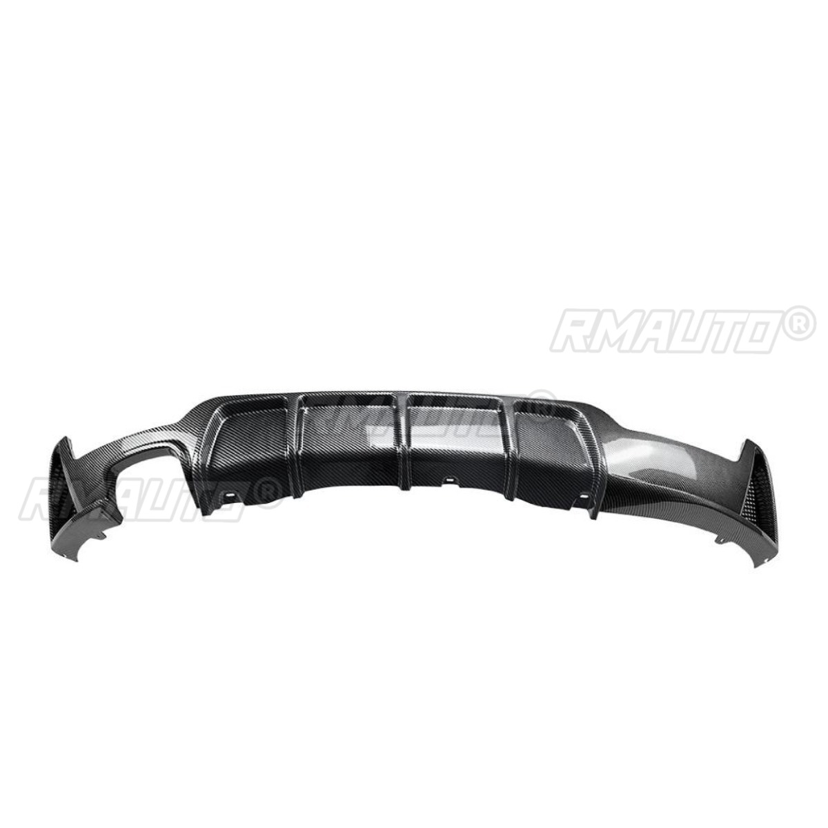 Single sided dual output without light Carbon Look