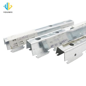 Ceiling Grid Components Galvanized Metal Studs and Tracks for Light <strong>Steel</strong> Keel Partition Accessories - Product Image 4