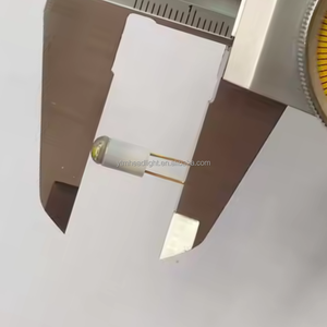 <strong>LED</strong> Miniature Bulb 6V 12V 14V 28V Bi-Pin Base Wire Termina <strong>Led</strong> Lamp for Control Panels Switches and Transportation - Product Image 6