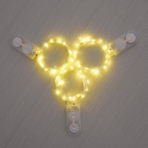 Button Battery Fairy <strong>Lights</strong> Operated 1M 10LED 2M 20 LED 3M <strong>Mini</strong> Copper Wire Fairy <strong>Lights</strong> LED <strong>String</strong> for Christmas Decoration - Product Image 4