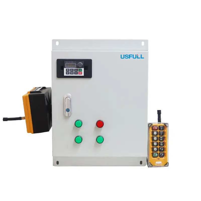 USFULL Inverseur de fréquence variable de contrôle de freinage 55kW 75kW AC Drive 3 phases 380V à 480V Convertisseur VFD VSD pour grue et palan