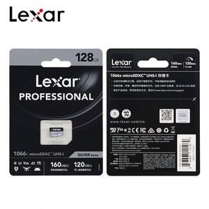 Scheda di memoria professionale lessar Micro TF SD 1066x64GB 128GB scheda di memoria 256GB V30 A2 Class10 Max 160 MB/s per fotocamera del telefono