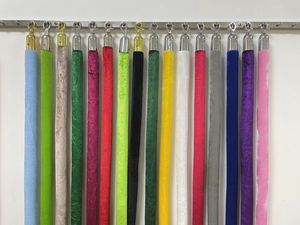 1.5 metre kırmızı kadife halat bariyer kuyruk halat bariyer - Product Image 2