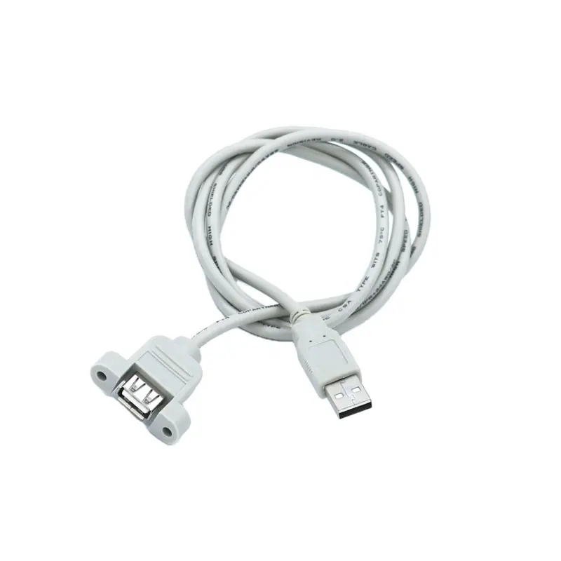 Лидер продаж от производителя, USBA-F Удлинительный кабель, двойной экранирующий кабель для передачи данных, магнитный USB-кабель