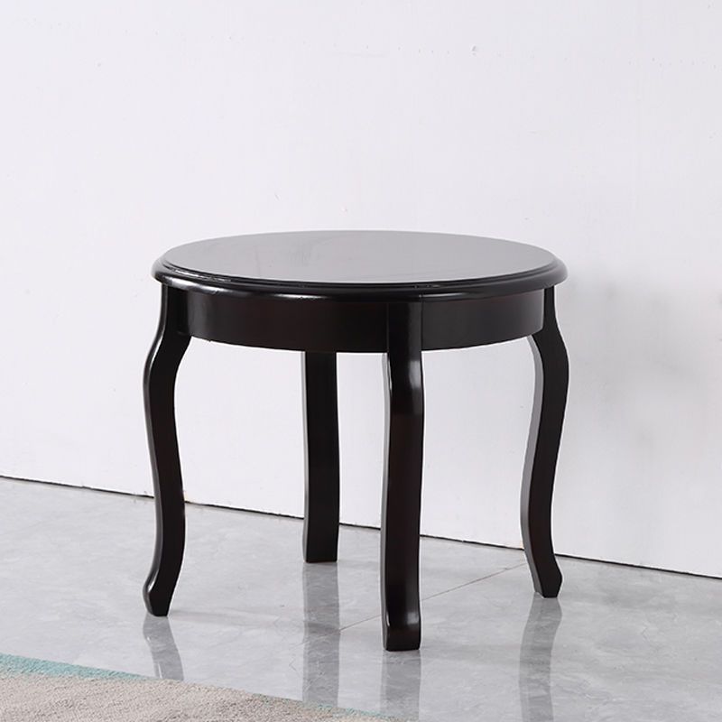 Table ronde (noire), diamètre 60*50cm, hauteur