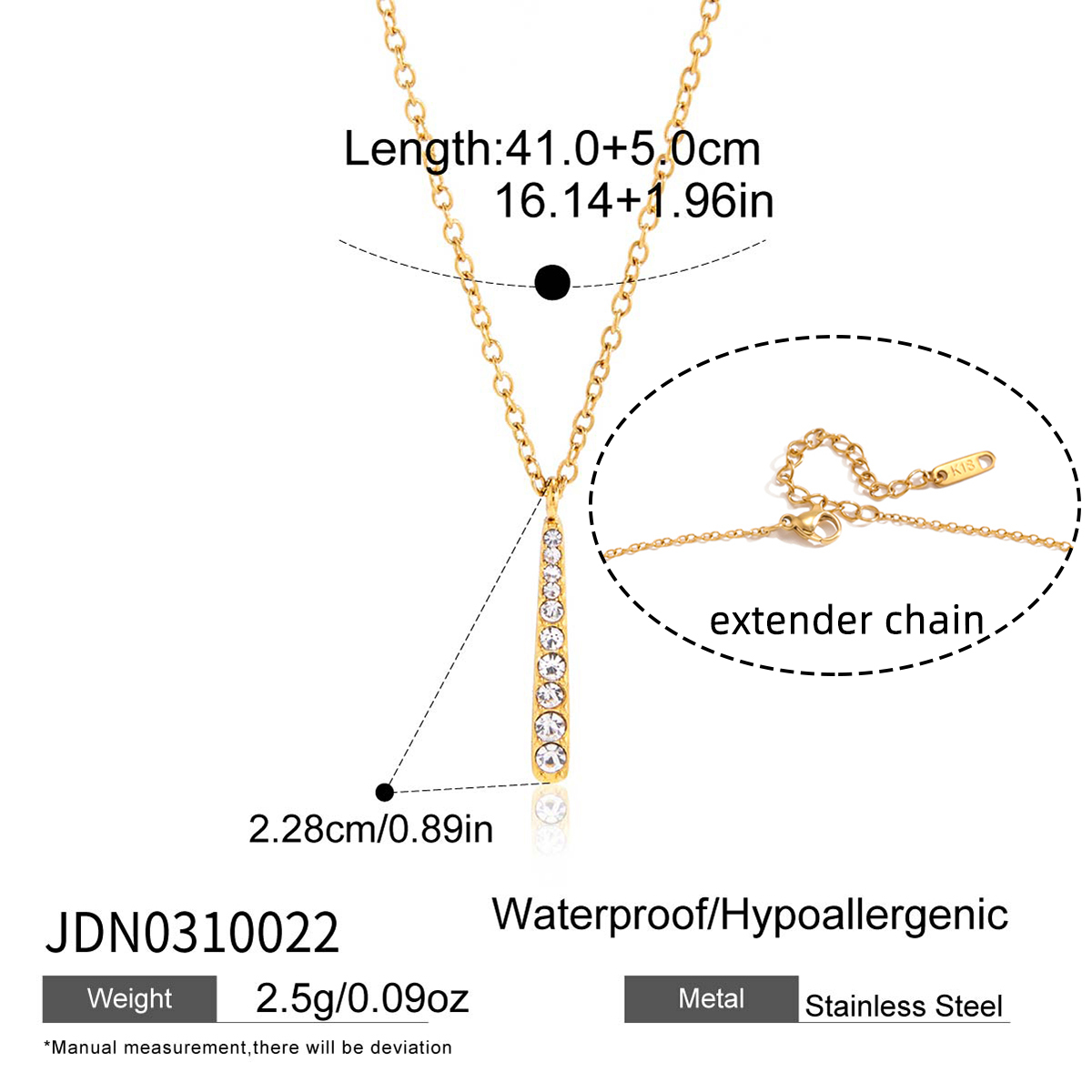 Oro 18 carati JDN0310022