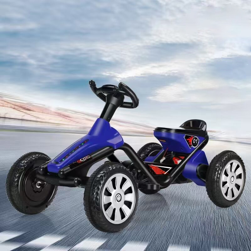 Modèle électrique bleu