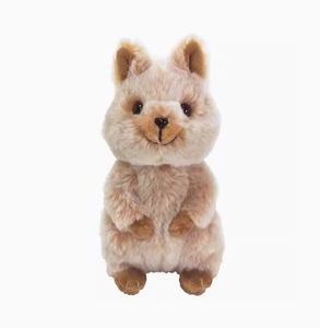 Quokka松鼠仓鼠可爱毛绒公仔玩具抱枕宽卡礼品动物