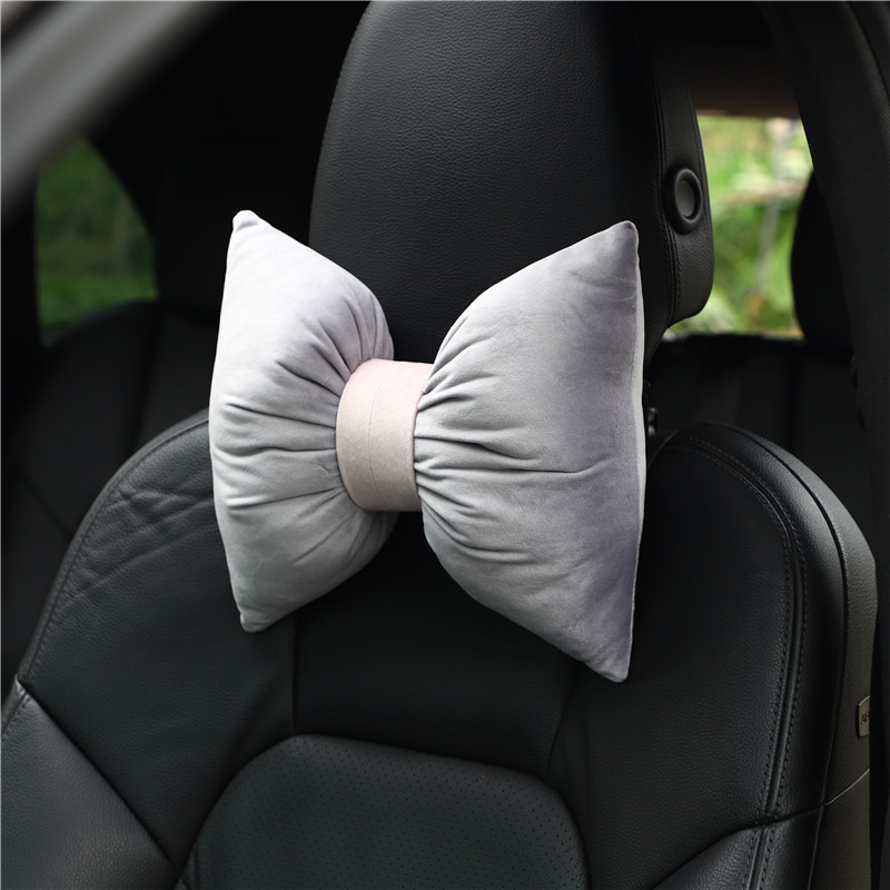 Gray head pillow