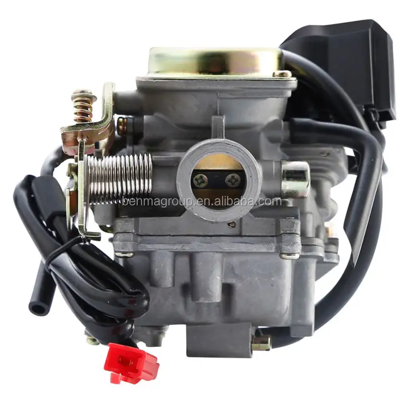 20mm Big Bore Carb CVK Motorcycle Carburetor for GY6 50cc 60cc 80cc 100cc 139QMB 139QMA Scooter Moped ATV Go-Kart