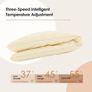 Calentador de manos inteligente de grafeno, control de temperatura de 3 grados, pantalla digital, almohadilla calentadora de manos - Product Image 5