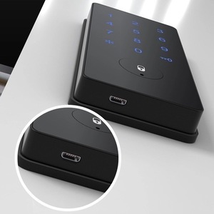 Catenaccio remoto con serratura intelligente digitale Wireless WiFi con codice tastiera e combinazione Pin App per porta in legno