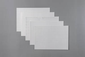 A5 Loop Stitched Horizontal <strong>Striped</strong> Inner Pages <strong>Notebook</strong> Saddle Stitching <strong>Notebook</strong> Fabric PVC PP Students A4 A6 A7 B5 A3 B6 - Product Image 3