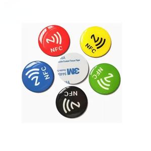 Nfcタグソーシャルメディア共有タグNfcエポキシ樹脂タグ13.56 Mhz Rfidキーチェーン防水RfidキーチェーンミニRfidキーチェーンペット