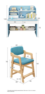 Escritorio de ordenador para el hogar, escritorio de apartamento pequeño, escritorio sencillo para estudiantes, dormitorio, mesa de estudio pequeña - Product Image 6
