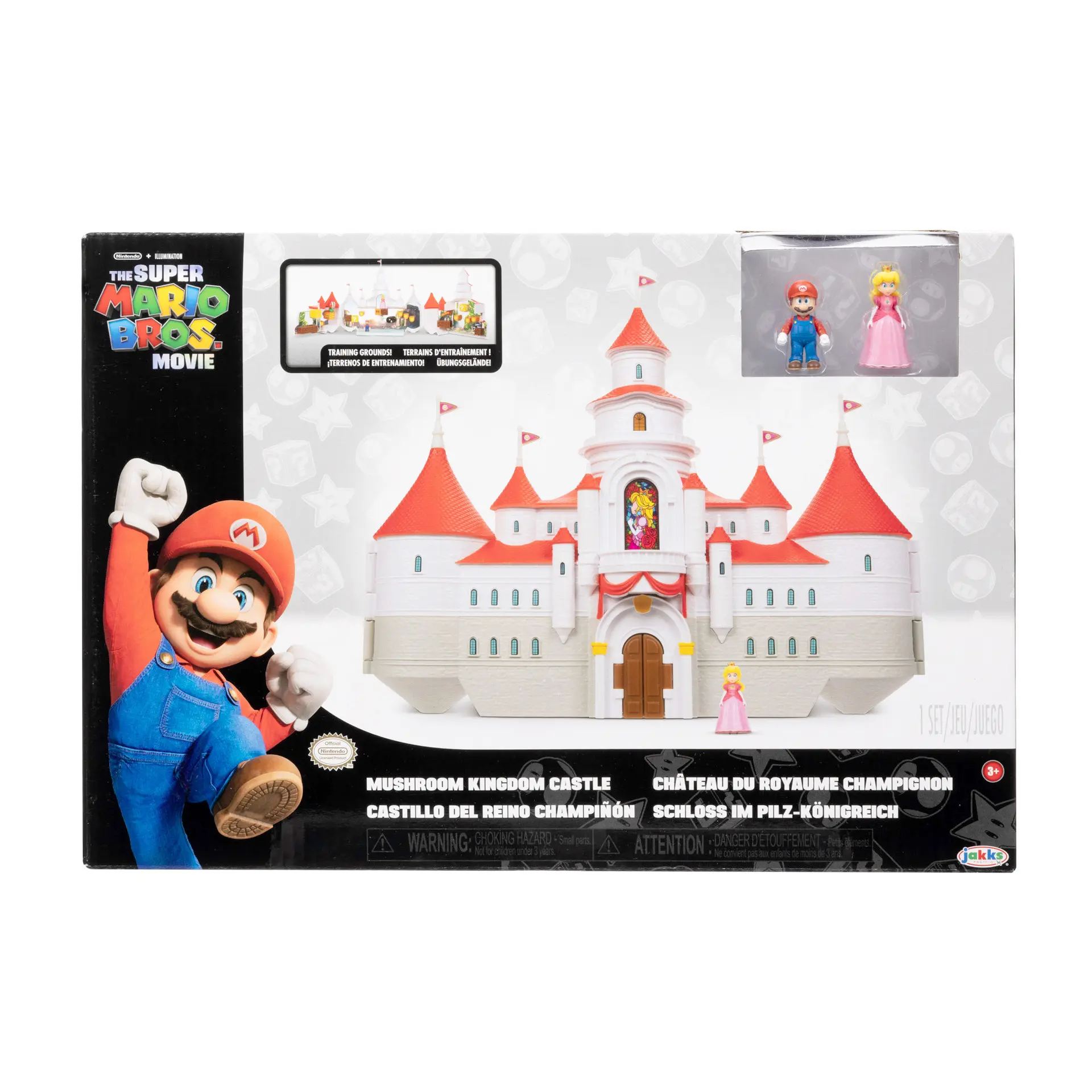 Switch Mario Play Castle Kuba Spaceship Mario Princess House montaje modelo anime figura de acción