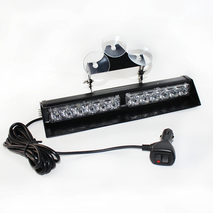 ไฟกะพริบ LED แบบกะบังหน้าสำหรับรถยนต์อุปกรณ์เสริมสำหรับรถยนต์รูปแบบไฟกระพริบสำหรับป้ายจราจร - Product Image 4
