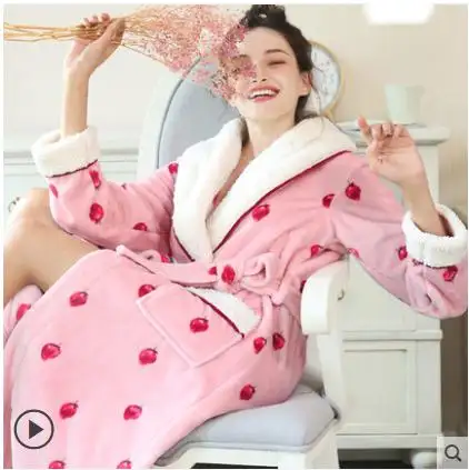 Alta Qualidade 100% Poliéster robe camisola senhoras sleepwear Nightwear roupões personalizados das mulheres microfibra roupão de banho
