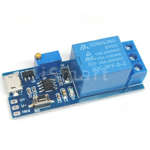 6-30V Modulo di Relè Interruttore di Circuito di Ritardo di Tempo di Innesco di Temporizzazione Timer Ciclo Regolabile - Product Image 6