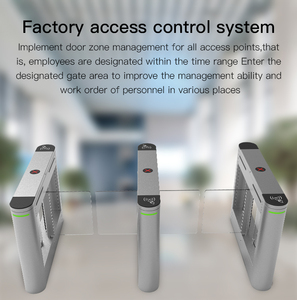 Thinmoo biometrico controllo di accesso automatico bidirezionale barriera a battente cancello di accesso pedonale di controllo in edifici commerciali - Product Image 3