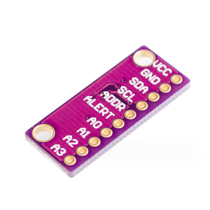 Mor GY-ADS1015 Mini 12-Bit hassas analog-dijital dönüştürücü ADC geliştirme devre kartı modülü