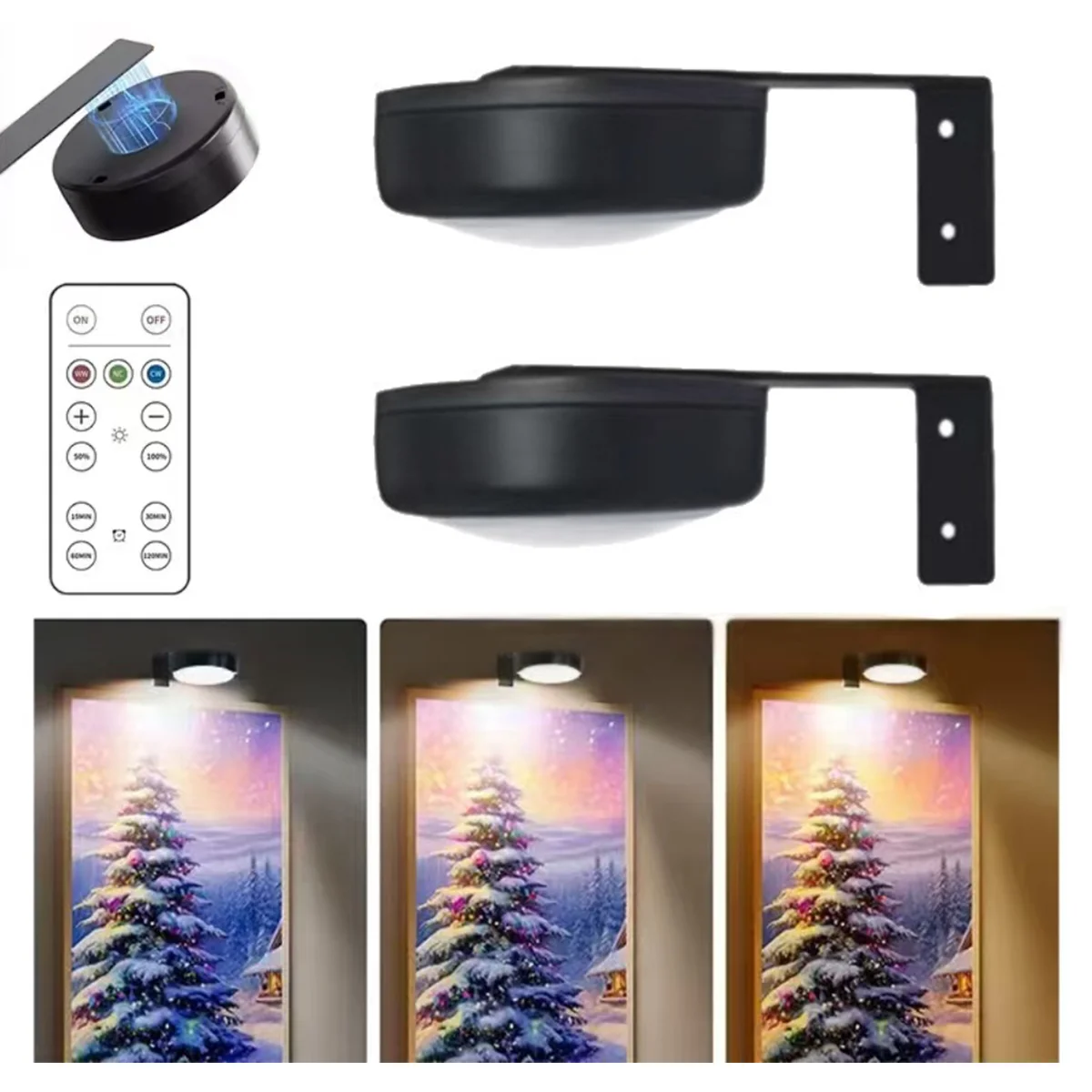 3 luces 2led