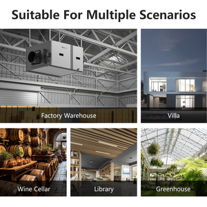 Deye DY-C150DZ 150L Kommerzielle industrielle Luft reiniger wachsen Raum Gewächshaus Decke Luftent feuchter für das Pflanzen - Product Image 6