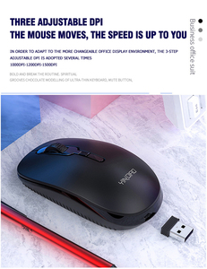 Teclado y ratón inalámbricos de estilo ejecutivo, conjunto de teclado y ratón USB ultrasilencioso para ordenador, Combo de ratón, 2,4G - Product Image 3