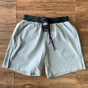 冰感弹性快干男士卡普里裤适合户外跑步训练练习 - Product Image 2