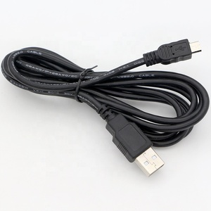 定制数据充电USB 2.0公到微型USB充电器电缆